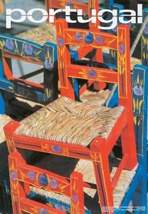 Original Vintage Poster Portugal Chair Crafts Travel - Picture 1 of 1
