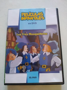 Los Tres Mosqueteros Peliculas Infantiles DVD Reg All Español Ingles ESP - Imagen 1 de 4