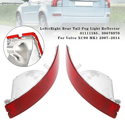 Left+Right Rear Tail Fog Light Reflector 31111185 30678970 For Volvo XC90 MK1 ZE - Image 1 of 4