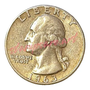 1963 Washington Silver Quarter - Picture 1 of 2