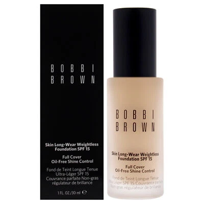 Base sin peso Skin Long Wear FPS 15 - N-042 beige de Bobbi Brown - 1 oz Foto 1 de 4