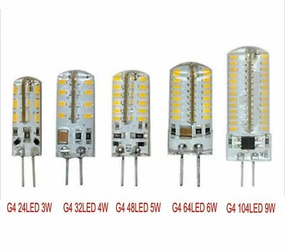 G4-64LED 3W = 30W Capsule Light Bulb True Size Replacement For G4 Bulbs 12V - Image 1 of 4