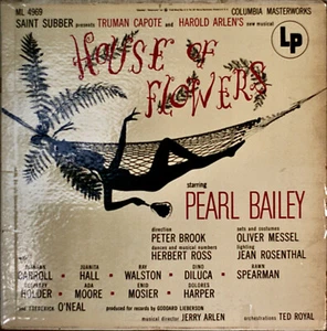 TRUMAN CAPOTE & HAROLD ARLEN'S HOUSE OF FLOWERS-NM1955LP MONO PEARL BAILEY - Picture 1 of 1