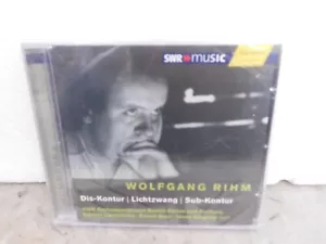 Wolfgang Rihm Dis-Kontur Sub-Kontur CAMBRELING BOUR SWR MUSIC CD NEW SEALED - Foto 1 di 1