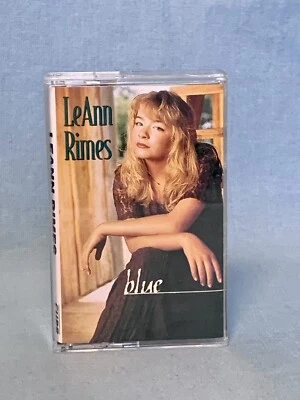 Blue by LeAnn Rimes Cassette Tape (Cassette, Jul-1996, Curb) Vintage Country - Imagem 1 de 4
