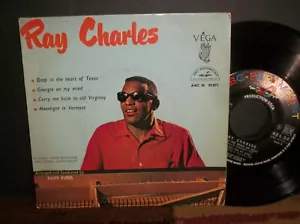 RAY CHARLES - Deep in the Heart of Texas 45 ep France 7" - Picture 1 of 2
