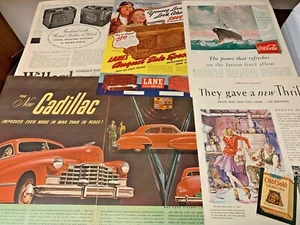 VINTAGE MISC LIFE MAGAZINE ADVERTISING ADS LOT 8 - Picture 1 of 2