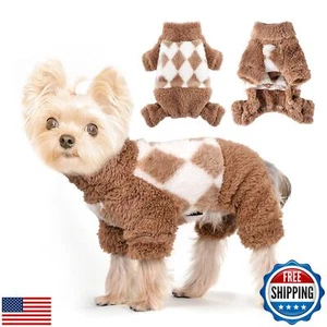 Dog Pajamas Spring Dog Sweaters for Small Dogs Girl Boy Chihuahua Clothes Lig - Picture 1 of 5