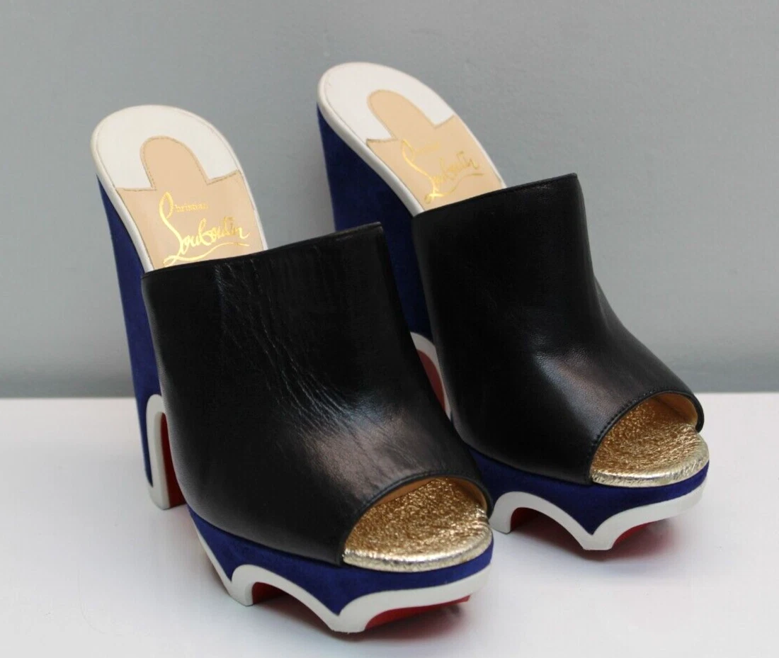 Christian Louboutin Blue Heels for Women for sale | eBay