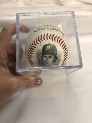 Бейсбольная карточка Стива Карлтона из Philadelphia Phillies 1995 Burger King Legends - Изображение 1 из 4