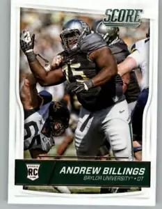 2016 Score #425 Andrew Billings RC (ref 149955) - Picture 1 of 2