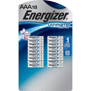 Energizer Ultimate Lithium AAA 18-Pack - Picture 1 of 2