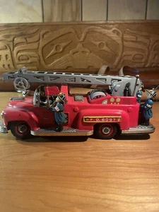 Vintage Toy Fire Truck - Picture 1 of 17