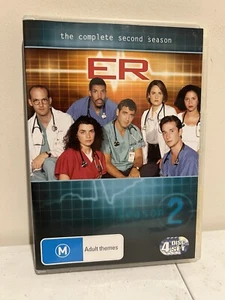 ER : Complete Season 2 (DVD) Australia Region 4 RARE - Picture 1 of 6
