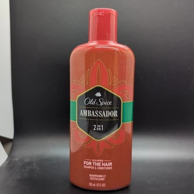 NEW Old Spice 2-in-1 AMBASSADOR Shampoo/Conditioner for the Hair 12 fl oz - Image 1 of 3