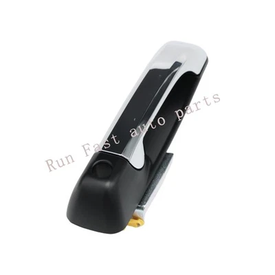 Se adapta a Ram 1500 2500 3500 manija de puerta exterior cromada y negra del lado del conductor delantero Foto 1 de 4