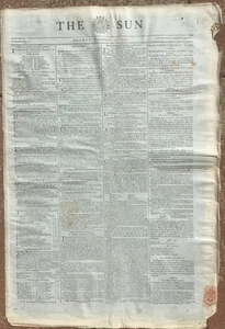 Antike Zeitung von 1794 - George Washington at Carlisle - The Whisky Rebellion - Bild 1 von 4