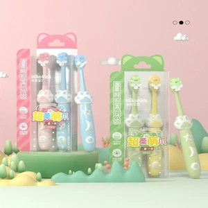 2PCS Soft Bristles Kids Toothbrush Cute Manual Kids Toothbrush For Kids 3+Yea GA - Picture 1 of 9