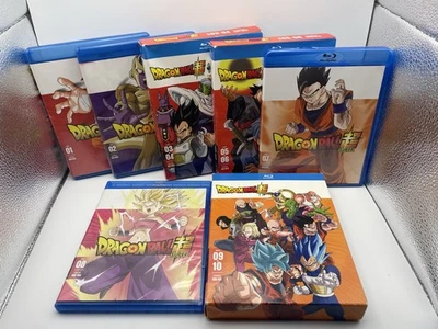 Dragon Ball Super: The Complete Series 1-10 (Blu-Ray 20-Disc) Some W/ Slipcovers Foto 1 de 4