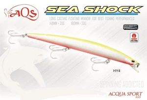 ARTFICIALE SEA SHOCK FLOAT CM 18 COL. HY4 GR.30 YELLO - Foto 1 di 2