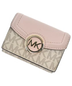 MICHAEL MICHAEL KORS Wallets/Coin Purses BeigexPink 2200586544013 - Picture 1 of 8