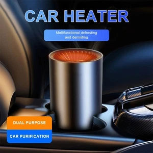 Ventilador Calentador Coche 150W Calefacción Automática Desempañamiento Rápido Calefacción Purificar Para Coche Camping - Imagen 1 de 18
