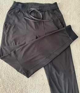 Lululemon ABC Jogger Pants 30" Black Mens Size Small Drawstring Gathered Hem - Picture 1 of 15