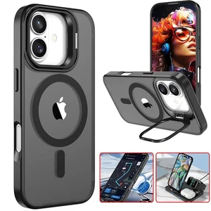 For iPhone 17 Pro Max Air Magnetic Phone Case Shockproof Cover Camera Kickstand - Picture 1 of 6