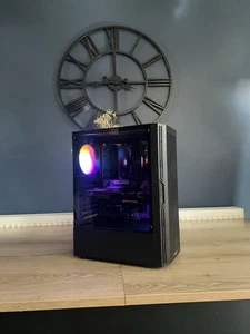 All-Black Gaming PC – Ryzen 5 3600 | GTX 1060 | 16GB RAM | 512GB SSD - Picture 1 of 4