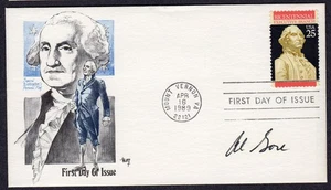 1989 Executive Branch 200th (2414) Signed AL GORE Marg FDC TB883 - Picture 1 of 1