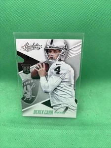 Derek Carr 2014 Panini Absolute Die-Cut RC #147 Oakland Raiders - Bild 1 von 2