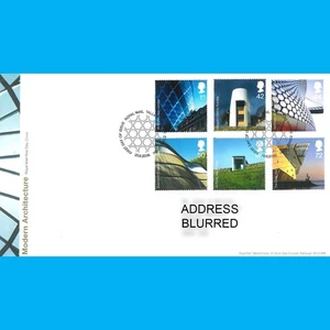 UK FDC Modern Architecture Commemorative Royal Mail First Day Cover, 20.6.2006 - Picture 1 of 1