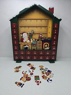 Christmas Advent Calendar Santas Workshop Kirkland Costco Decoration  - Image 1 of 4