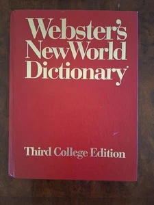 WEBSTER'S NEW WORLD DICTIONARY Third College Edition - Bild 1 von 7