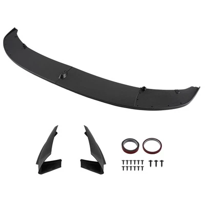 Labio del alerón del parachoques delantero para BMW F10 535i serie 5 M Sport 2011-16 fibra de carbono Foto 1 de 4