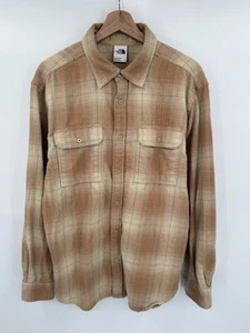 The North Face TNF Mens Shirt Long Sleeve Large Plaid Flannel Outdoors Gorpcore - Picture 1 of 7