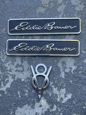 Ford Explorer Expedition Eddie Bauer 2003-2006 V8 puerta emblema logotipo insignia símbolo Foto 1 de 4