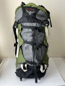 Osprey Luna 70 Backpack Women’s Small Hiking Camping Bag 7075AL Green & Grey - Picture 1 of 10