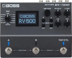 BOSS RV-500 Reverb Guitar Effects Pedal SHIMMER REVERSE SFX 12 modes and 21 type - Picture 1 of 4