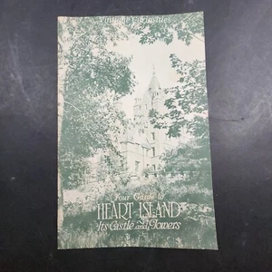 1940er Heart Island Thousand Islands New York NY Reiseprospekt - Bild 1 von 5