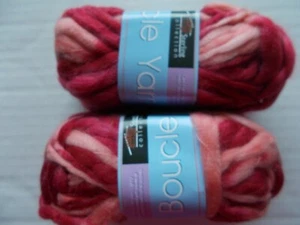 Sterling Collection Boucle Vorgarn, rot/rosa, Lot 2 - Bild 1 von 2