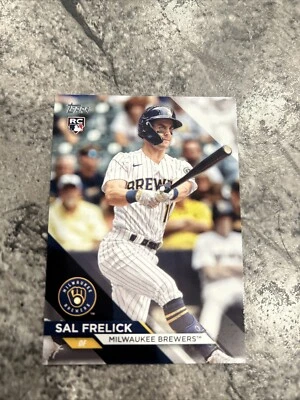 Sal Frelick 2024 Topps Flagship Collection #2 RC Brewers  - Image 1 of 2