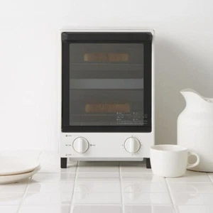 MUJI Horno Tostador Vertical 2 Etapas 22.5×25×32.7cm Blanco MJ-OTL10B Japón AC100V - Imagen 1 de 10