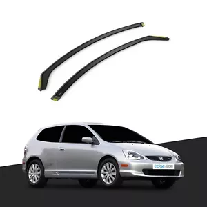 HONDA Civic Type R MK7 2001-2005 EP2 - EP3 3 Door Hatchback Wind Deflectors 2pc - Picture 1 of 10