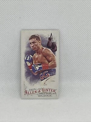 2016 GENNADY GOLOVKIN TOPPS ALLEN AND GINTER #119 MINI SP CARD GGG - Image 1 of 2
