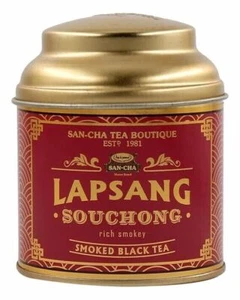 SAN CHA Tea Boutique Lapsang Souchong Smoked Tea Loose Leaf Tea, Black Tea 50 Gm - Picture 1 of 4