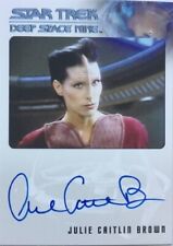 Julie Caitlin Brown Autograph from Star Trek Deep Space Nine Heroes & Villains