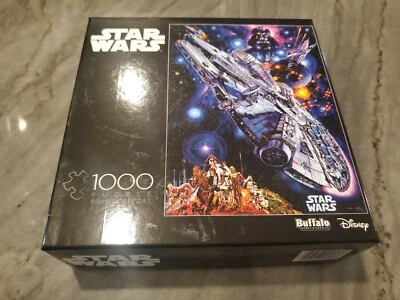 Rompecabezas Star Wars You're All Clear, Kid 1000 PC Nuevo Buffalo Millennium Falcon Foto 1 de 3