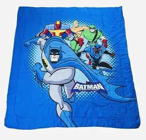 RARO Copriletto Trapuntato Batman Il Coraggioso e il Audace TWIN 84x74 Pesante - Foto 1 di 18