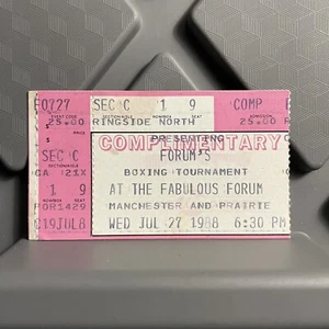 Boxing Tournament At The Fabulous Forum Boxing Event Ticket Stub July 1988 - Picture 1 of 2